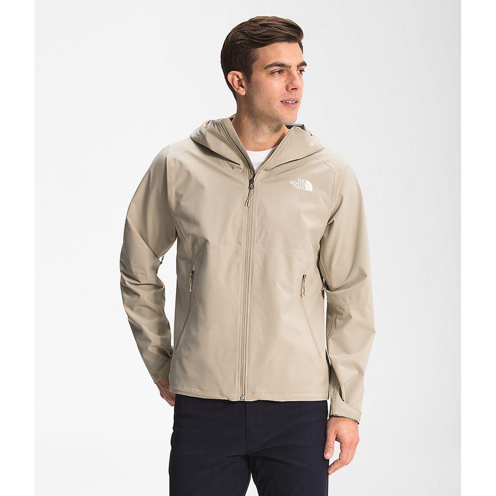 The North Face Allproof Stretch Ανδρικα Αντιανεμικα Μπουφαν - Χακί (SIVQ70935)
